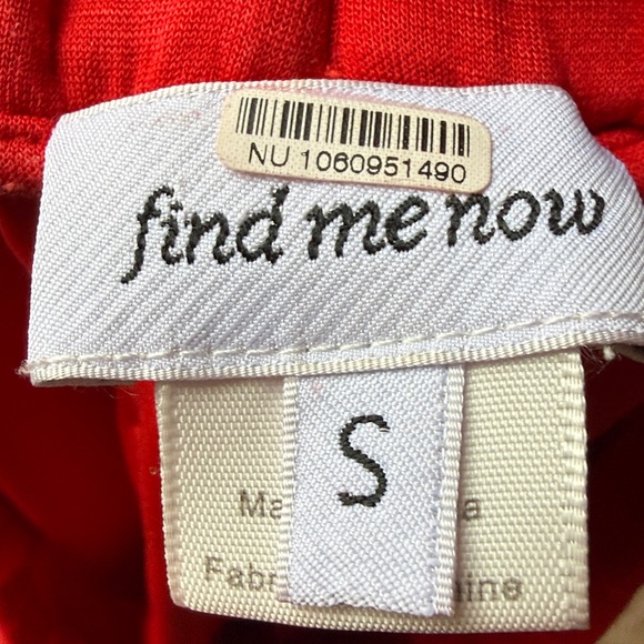 Anthropologie Find Me Now Basketball Bermuda Shorts Red Size Small - Picture 3 of 14